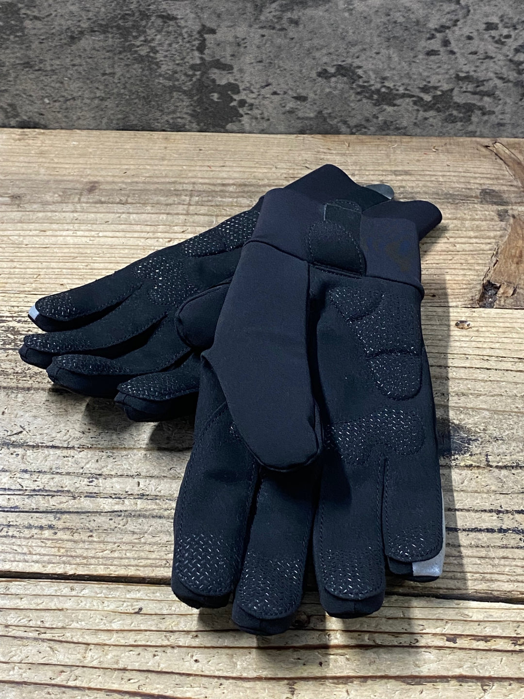 KQ175 アソス ASSOS CLIMA CODE 3/3 ULTRAZ WINTER GLOVE 長指 グローブ 黒 M 裏起毛