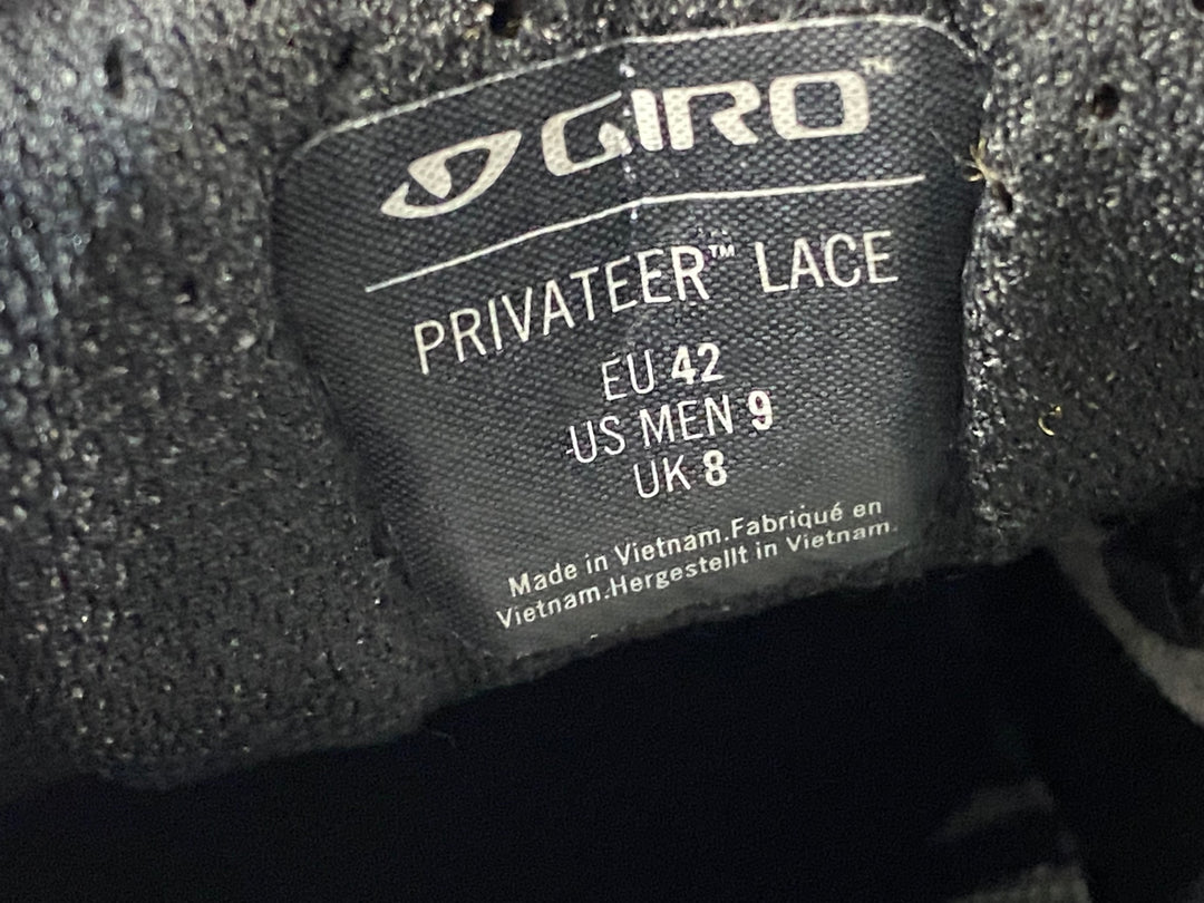 JZ584 ジロ GIRO PRIVATEER LACE ビンディングシューズ 2穴 グレー EU42