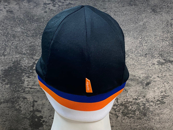JV253 ラファ Rapha FESTIVE 500 WINTER HAT サイクルキャップ 黒 ワンサイズ
