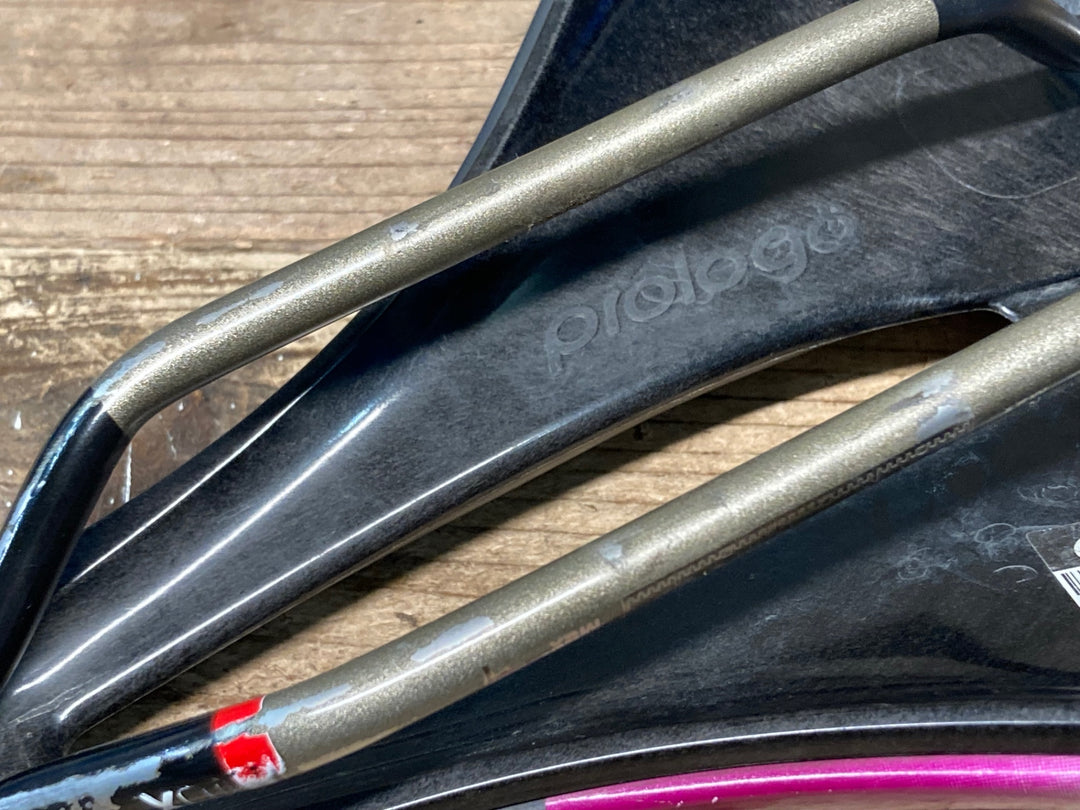 JN567 プロロゴ prologo DIMENSION NDR 143 サドル 黒 紫 143mm TiroXレール
