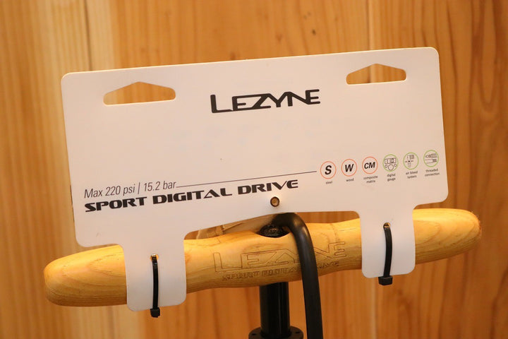 レザイン LEZYNE スポーツデジタルドライブ SPORT DIGITAL DRIVE 米仏両用 フロアポンプ 空気入れ 【芦屋店】