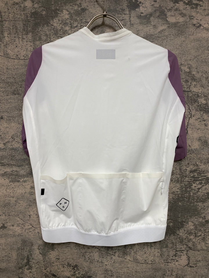 JY481 パスノーマルスタジオ PAS NORMAL STUDIOS Solitude Midsummer Jersey 半袖 サイクルジャージ ホワイト パープル M