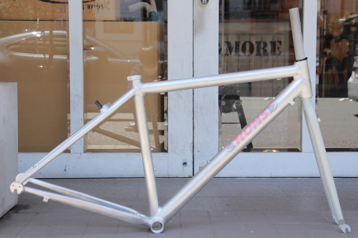 未使用 ロンズ バイクス RON'S BIKES ALUMINUS MAXIMUS 53サイズ アルミ グラベル ロードバイク フレームセット 【横浜店】