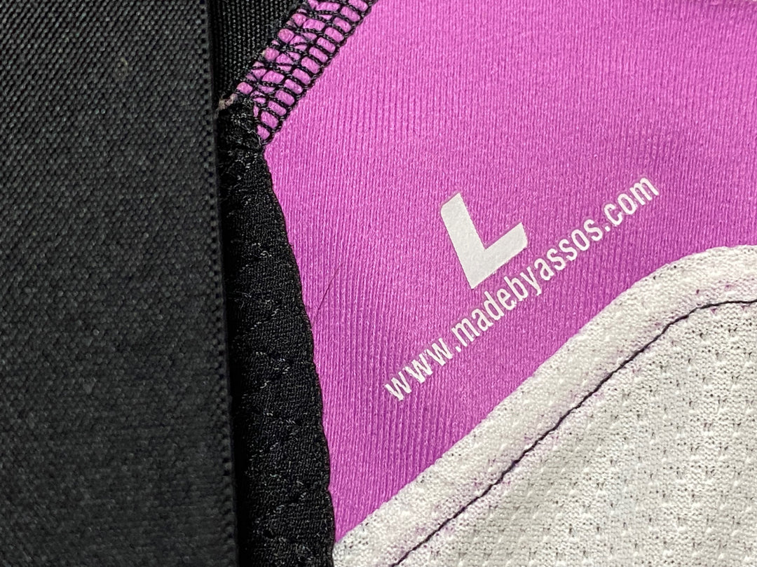 KH639 アソス ASSOS LL.bonkaTights Mille S7 ビブタイツ 黒 L 裏起毛