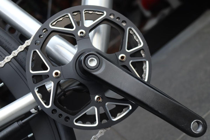 【訳あり】 WELB 電動クロスバイク 500サイズ L-TWOO A5 9S アルミ 電動アシスト Eバイク 【東京南麻布店】