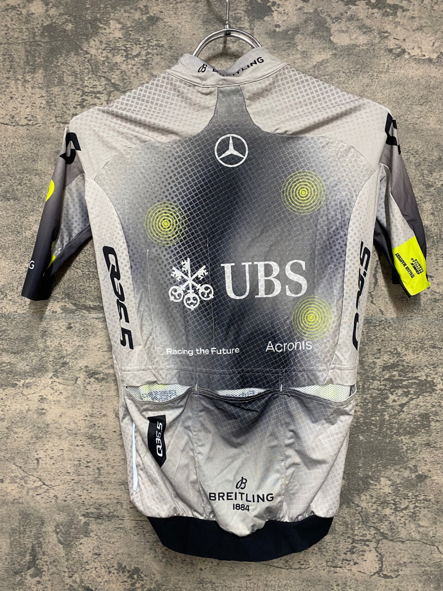 JS716 Q36.5 半袖 サイクルジャージ XS グレー チームジャージ – BICI