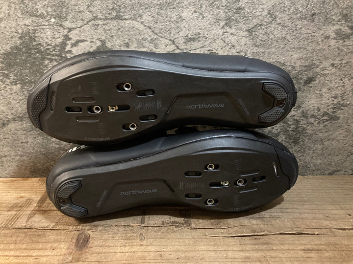 KH147 ノースウェーブ northwave REVOLUTION ビンディングシューズ SPD-SL EU40.5 黒