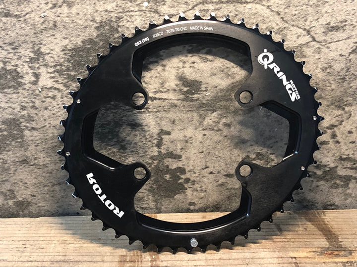 JP618 ローター ROTOR QRINGS 楕円チェーンリング アウター 52T 110BCD