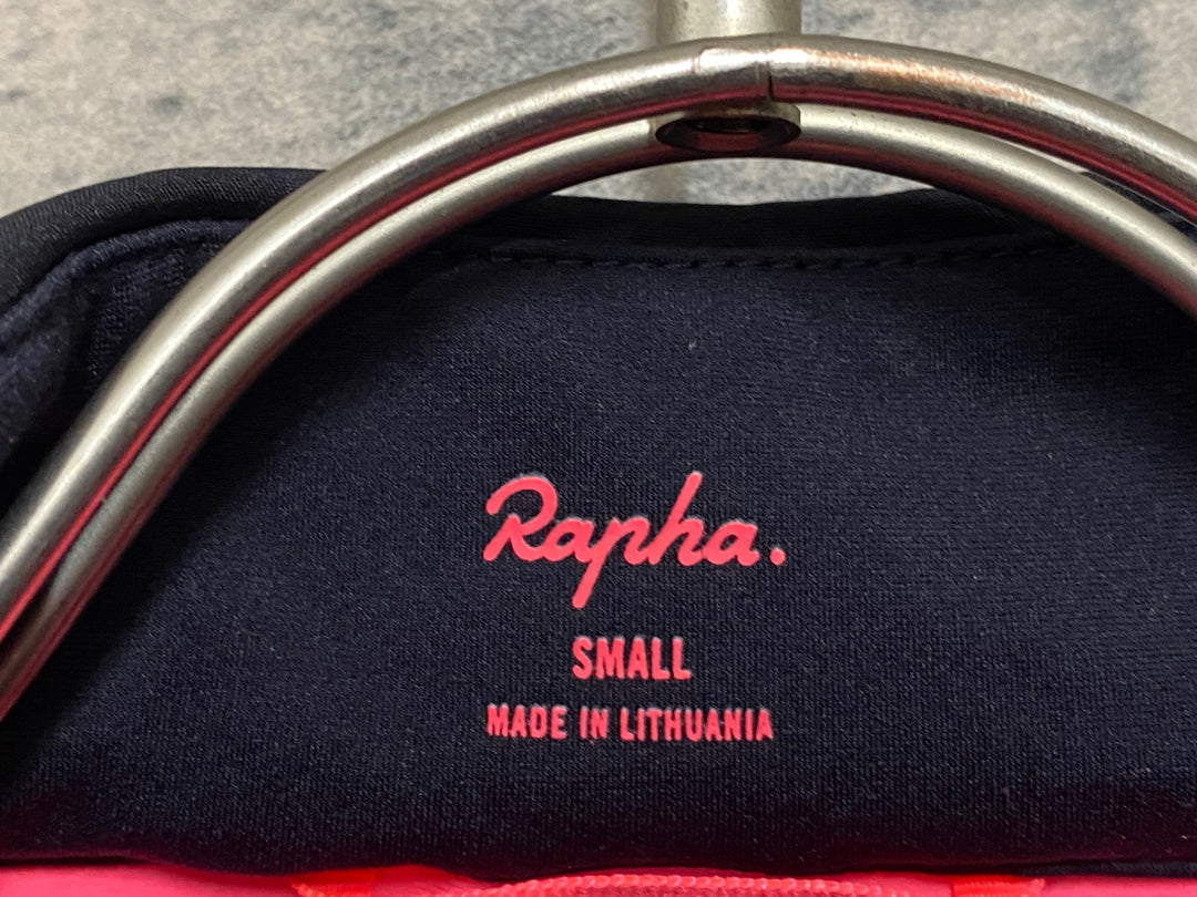 JX002 ラファ Rapha SOUPLESSE JACKET 長袖 サイクルジャケット 黒 S 裏起毛 レディース