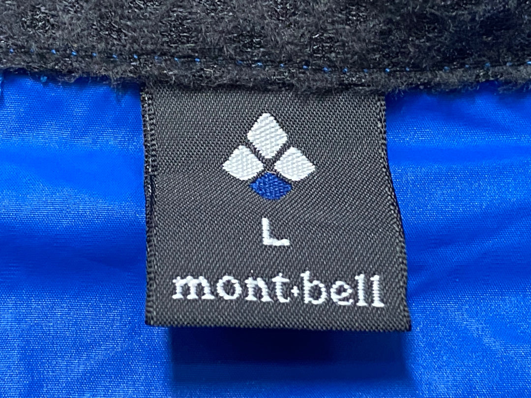 JY975 モンベル mont-bell 長袖 ウィンドブレーカー L 青