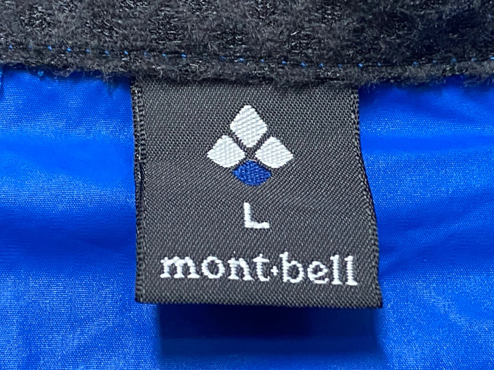 JY975 モンベル mont-bell 長袖 ウィンドブレーカー L 青