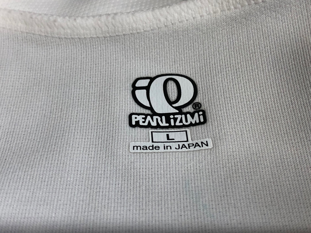KE528 パールイズミ PEARL iZUMi 半袖 サイクルジャージ 白 L