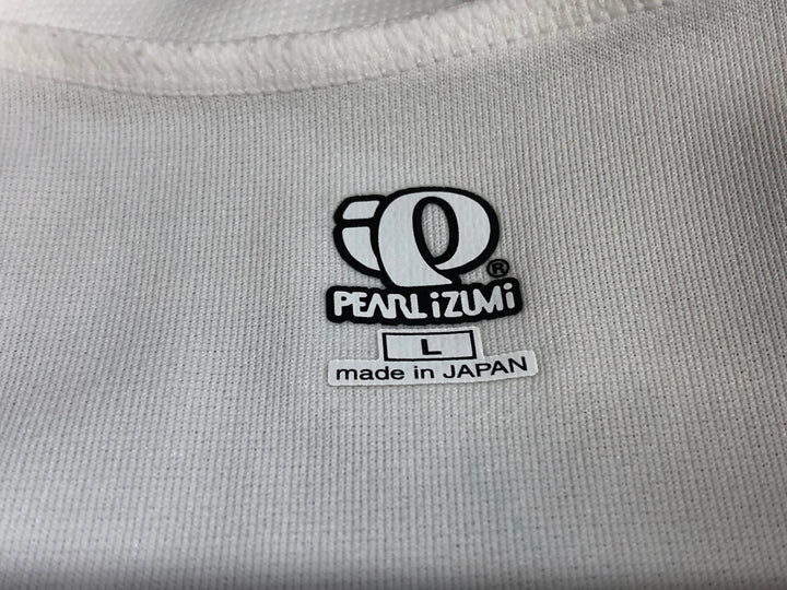 KE528 パールイズミ PEARL iZUMi 半袖 サイクルジャージ 白 L