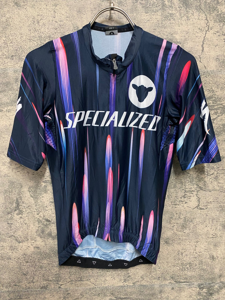 JJ751 ブラックシープ BLACKSHEEP 半袖 サイクルジャージ S SPECIALIZED