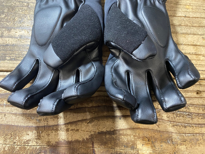 JV511 モンベル mont bell ウィンターグローブ 黒 M 裏起毛 GORE WINDSTOPPER