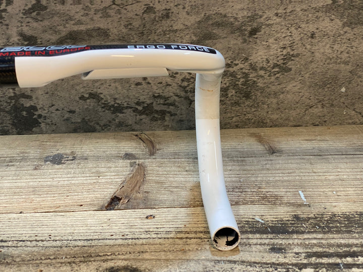 JT766 タイム TIME ERGO FORCE カーボン ドロップハンドル ホワイト 420mm(外-外)