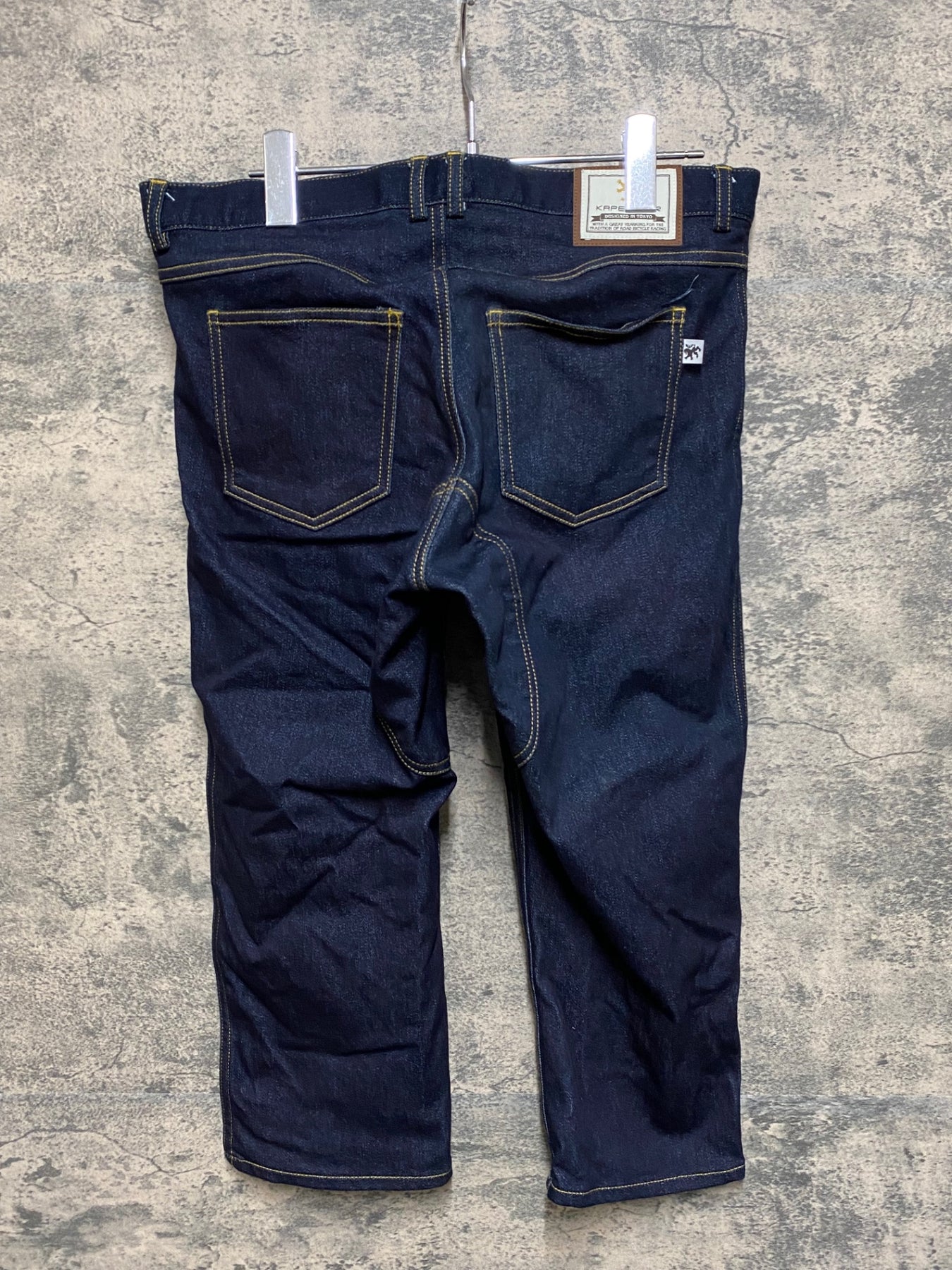 JO346 カペルミュール KAPELMUUR デニム サイクルパンツ 七分丈 L