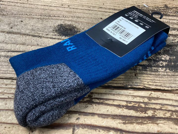 KC700 ラファ Rapha PRO TEAM WINTER SOCKS ソックス 青 L