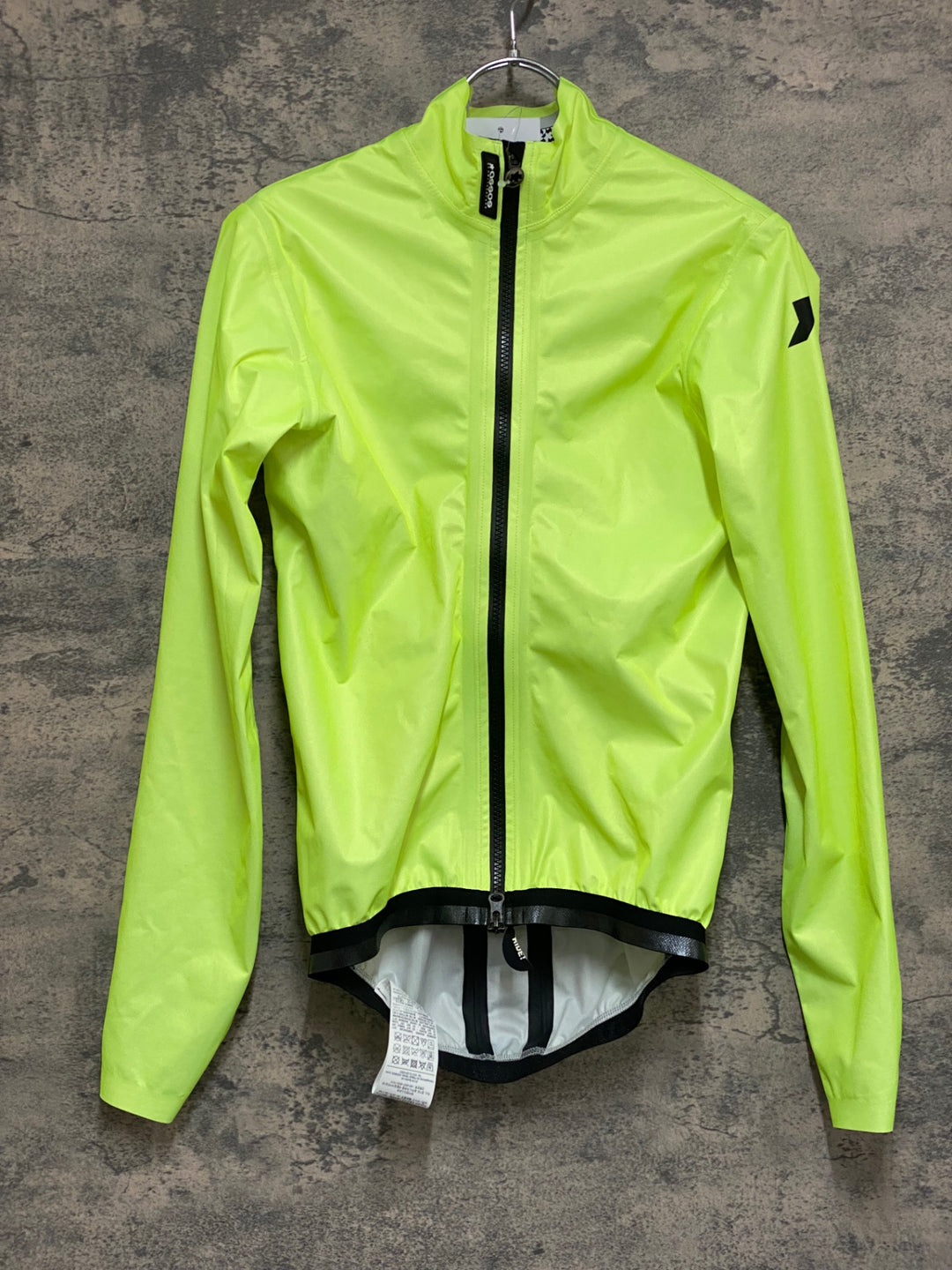 JN293 アソス assos EQUIPE RS Schlosshund Rain Jacket EVO 長袖 サイクルジャケット 黄 XS
