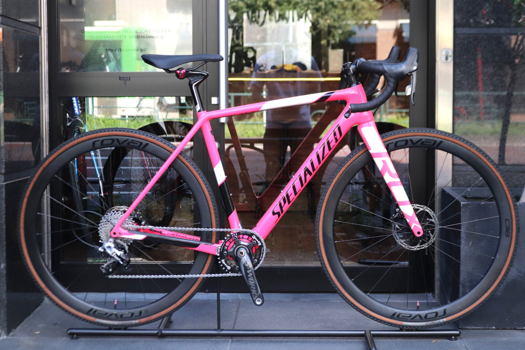 【ROVAL C38装着！】 スペシャライズド SPECIALIZED クラックス エリート CRUX ELITE DISC 2018モデル 52サイズ スラム ライバル 11S カーボン ロードバイク シクロクロス 【東京南麻布店】