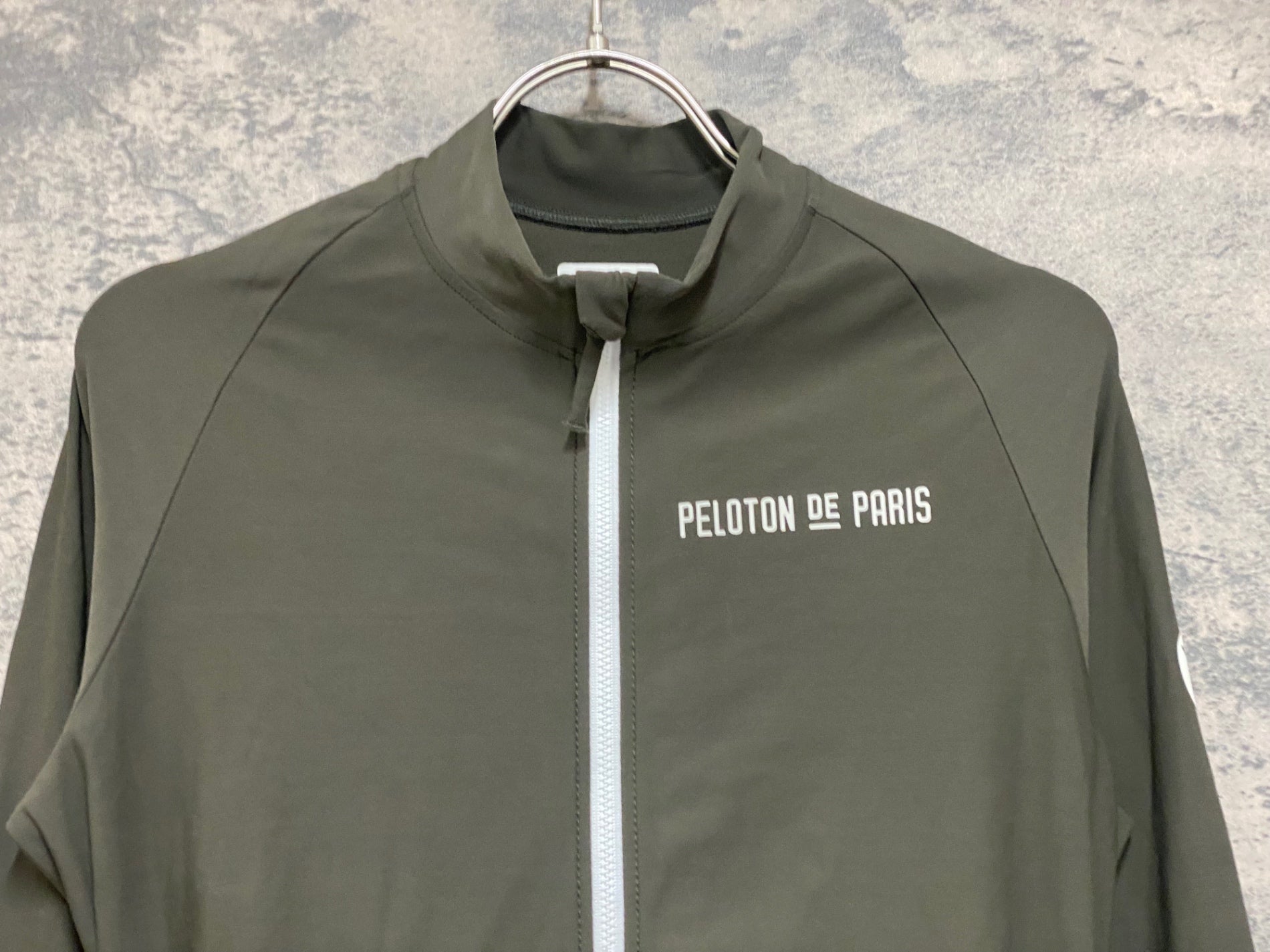 JN476 プロトンドパリ PELOTON DE PARIS 長袖 サイクルジャージ カーキ