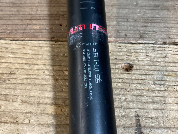 KF033 スペシャライズド SPECIALIZED S-WORKS CG-R カーボンシートポスト Φ27.2mm 310mm エラストマー無し