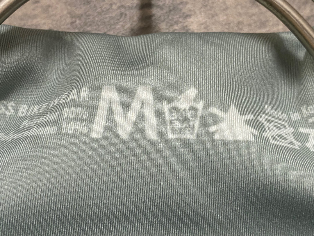 JO061 OSS BIKE WEAR 長袖 サイクルジャケット薄緑 M 裏起毛