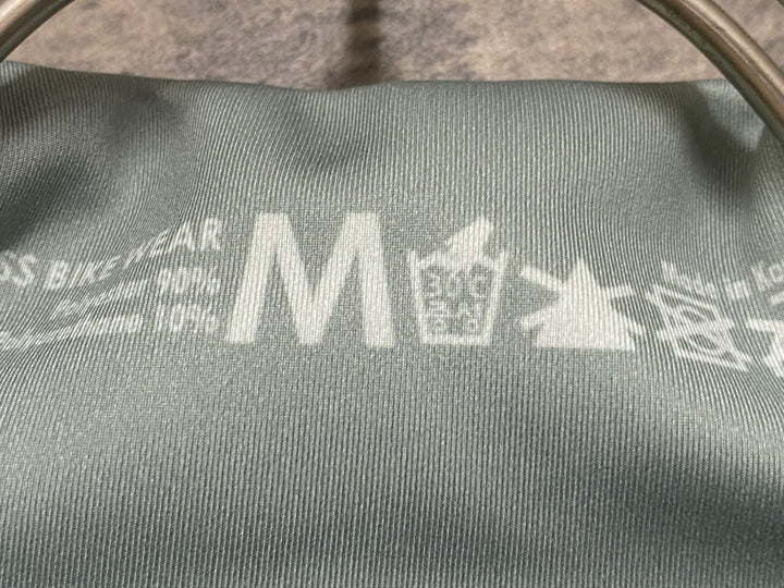 JO061 OSS BIKE WEAR 長袖 サイクルジャケット薄緑 M 裏起毛