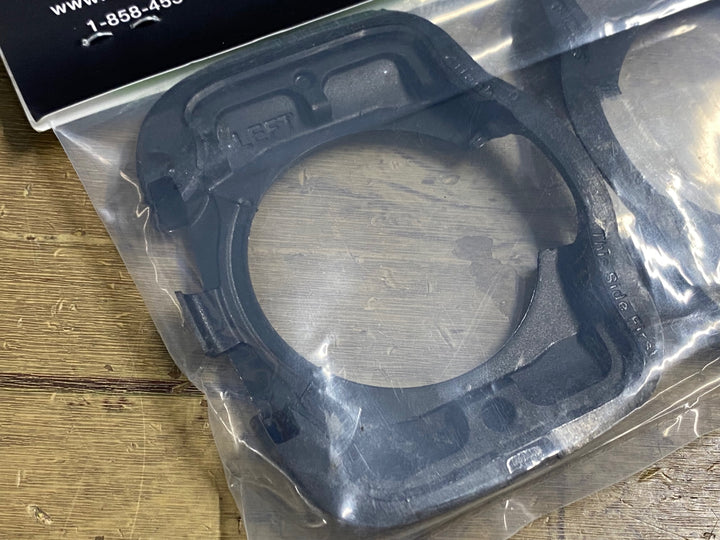 KN622 スピードプレイ SPEEDPLAY ZERO AERO WALKABLE CREAT COVERS クリートカバー 黒