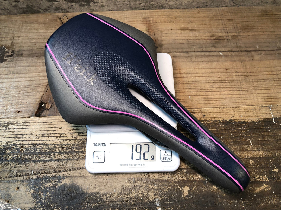 JD525 フィジーク fizik ルーチェ LUCE サドル ブラック ピンク Large 155mm カーボンレール ※リアキャップ欠品