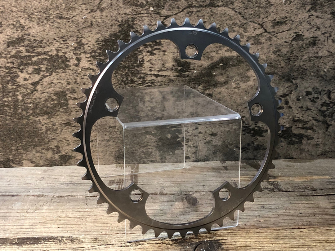JY164 シマノ SHIMANO デュラエース DURA-ACE チェーンリング 厚歯 48T njs