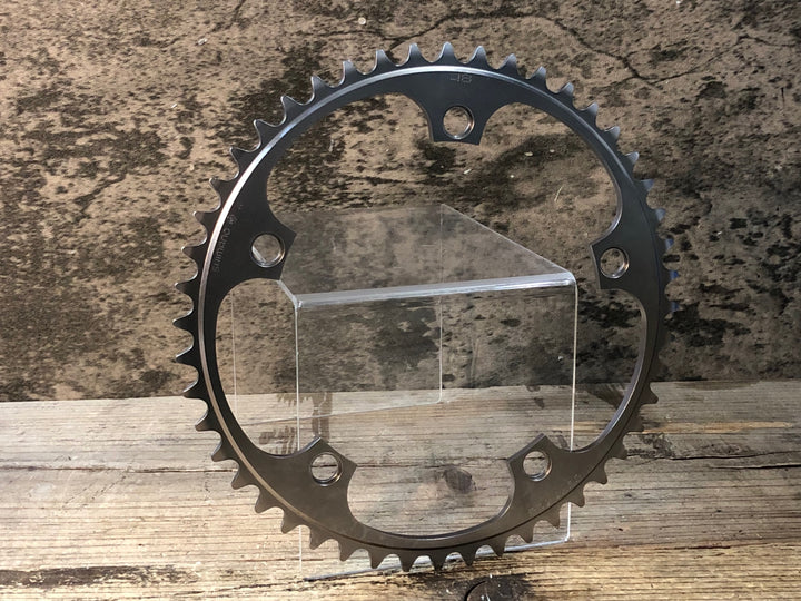 JY164 シマノ SHIMANO デュラエース DURA-ACE チェーンリング 厚歯 48T njs