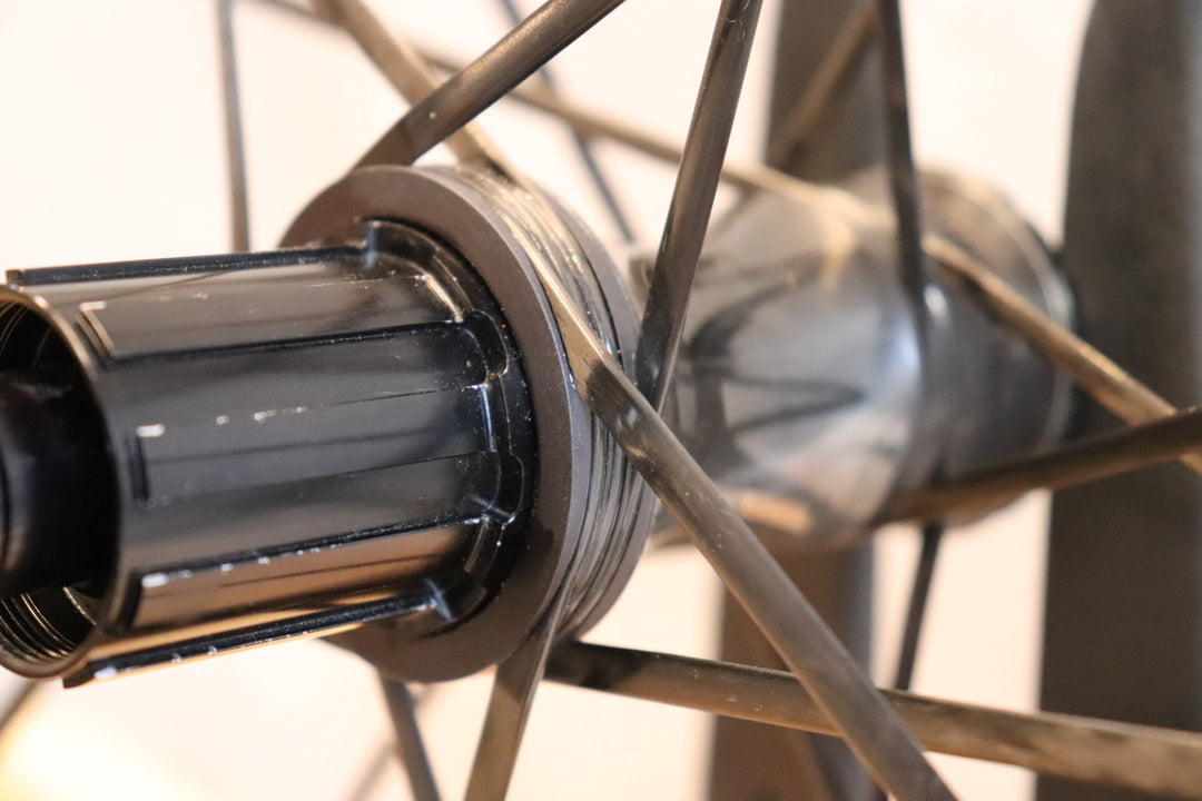 パーティントン Partington Wheels R-SERIES MKII R39/44 ゴールド カーボン チューブレスレディ ホイールセット シマノ12/11S 【さいたま浦和店】