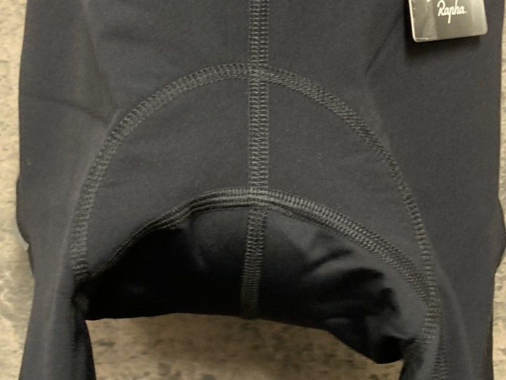 JE275 ラファ Rapha SOUPLESSE WINTER TIGHTS WITH PAD ビブタイツ ブラック レディース レディース XXS 裏起毛