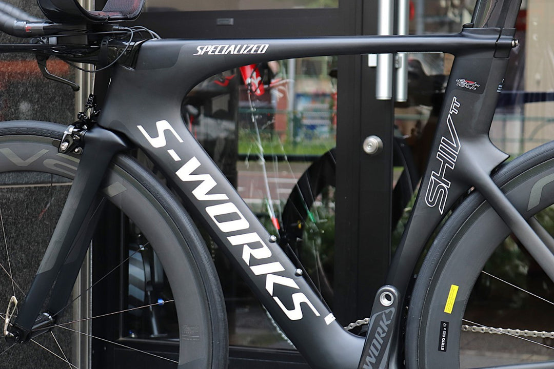 スペシャライズド SPECIALIZED シヴ S-WORKS SHIV TT 2013 Sサイズ シマノ アルテグラ 6870 11S カーボン トライアスロン TTバイク 【東京南麻布店】