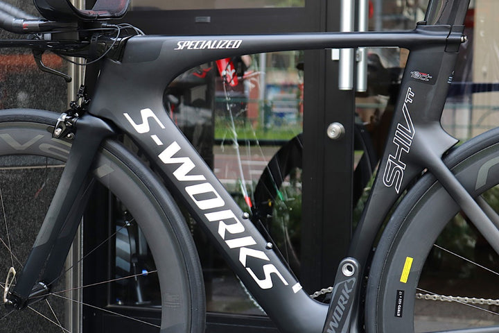 スペシャライズド SPECIALIZED シヴ S-WORKS SHIV TT 2013 Sサイズ シマノ アルテグラ 6870 11S カーボン トライアスロン TTバイク 【東京南麻布店】