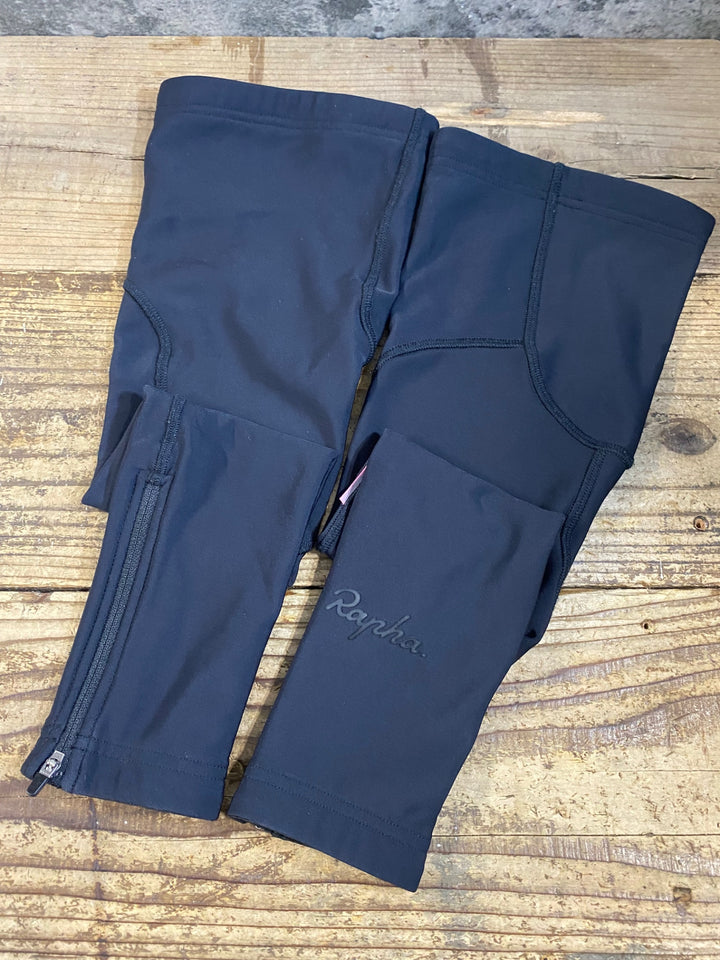 KI203 ラファ Rapha レッグウォーマー 黒 M 裏起毛