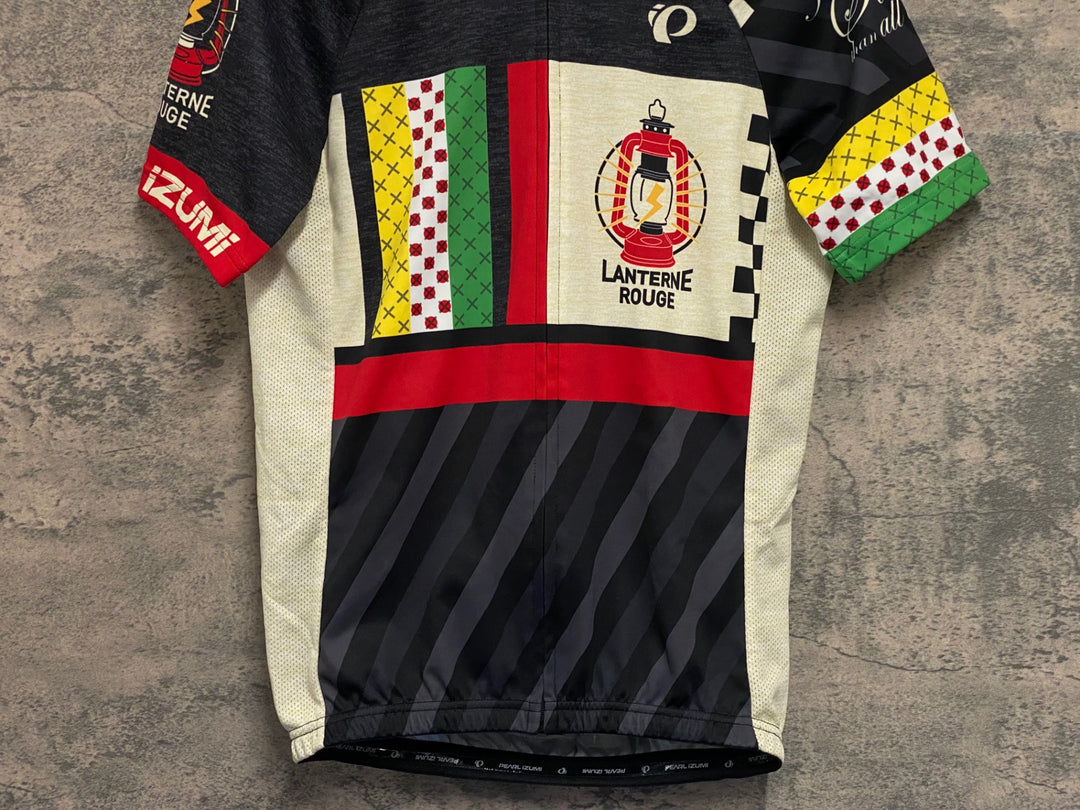 JV167 パールイズミ PEARL iZUMi 半袖 サイクルジャージ グレー 総柄 S