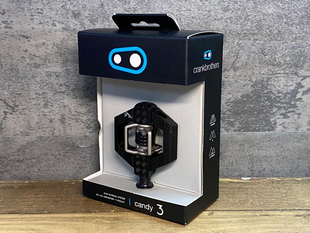 JP315 クランクブラザーズ crankbrothers candy3 ビンディングペダル 黒