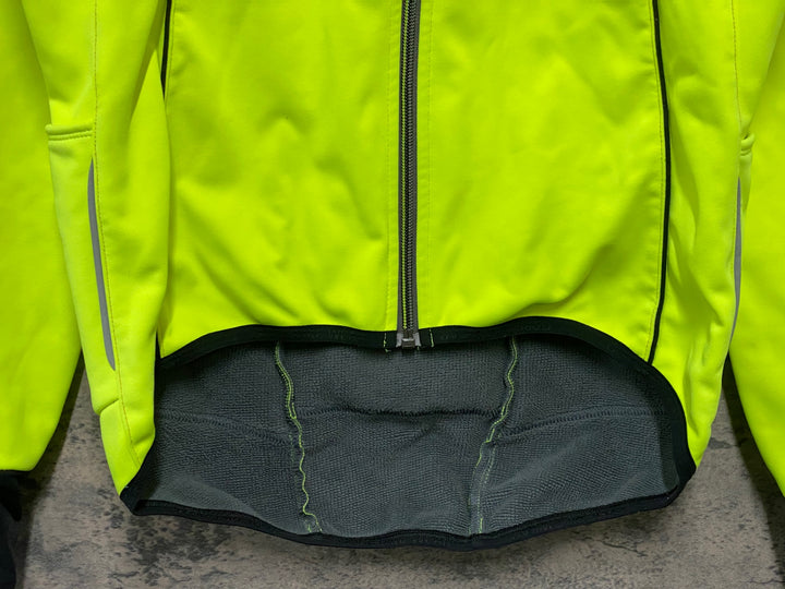 JZ003 ゴアバイクウェア GORE BIKE WEAR 長袖 サイクルジャケット 黃 L 裏起毛