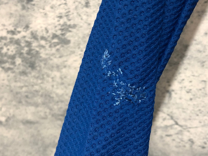 KM714 マープ MAAP PRO FIT JERSEY 長袖 サイクルジャージ 青 S ※補修のためジャンク