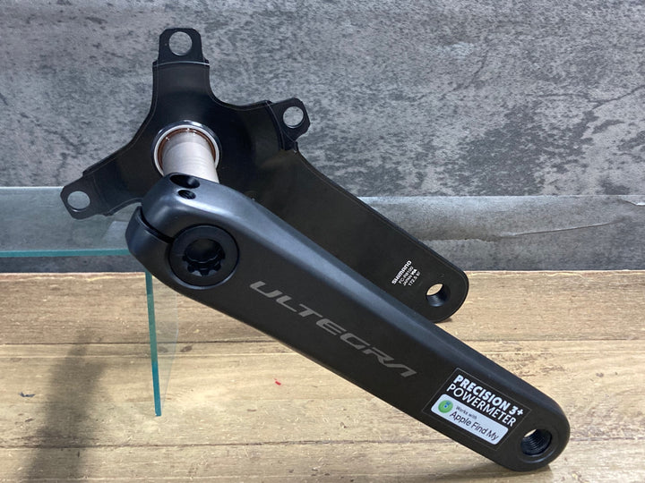 KM660 シマノ SHIMANO アルテグラ ULTEGRA FC-R8100 クランクアーム 172.5mm 片側 4iiiiパワーメーター 動作確認済