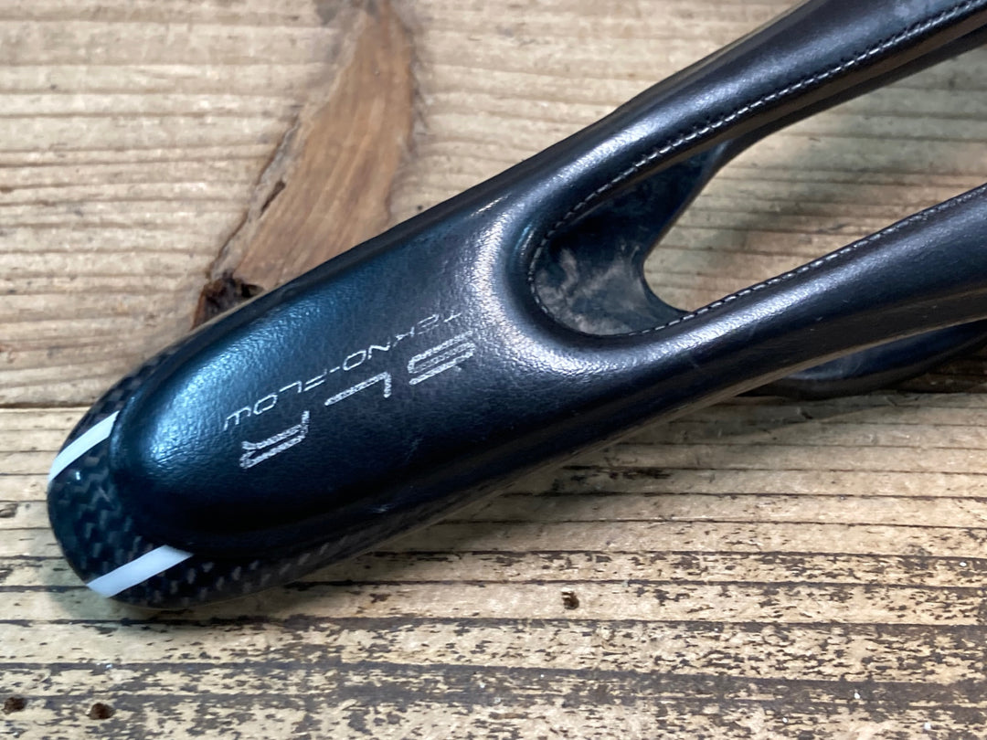 JG584 セライタリア SELLE ITALIA SLR TEKNO FLOW サドル カーボンレール 黒