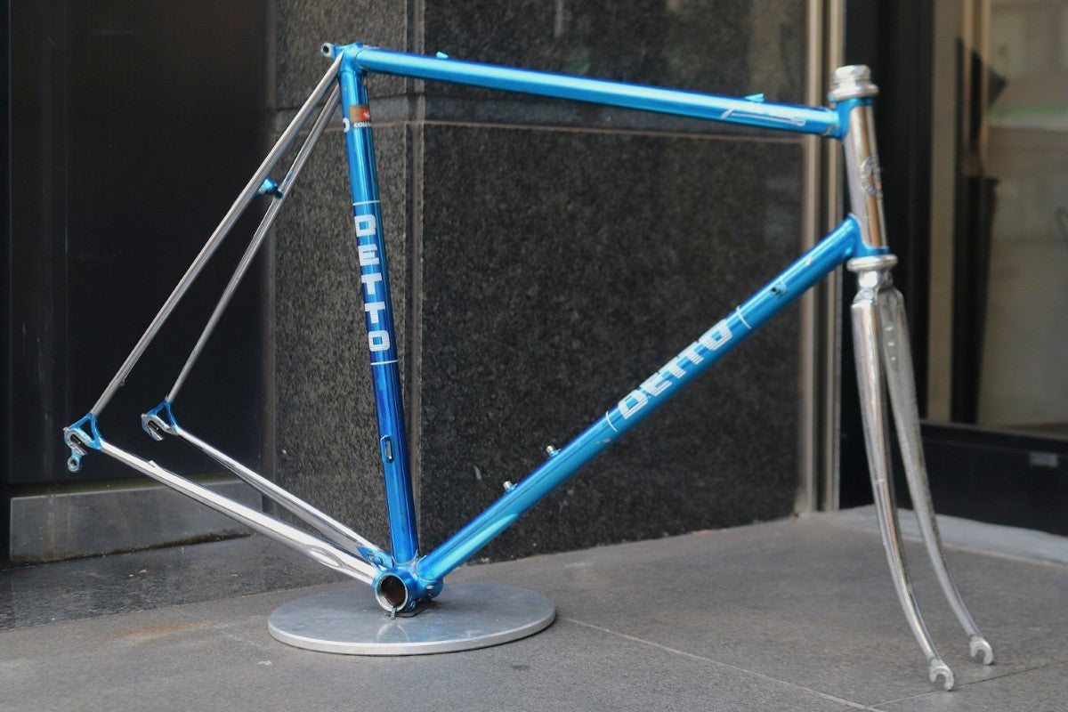 【ビスタ】1980年代フランス製 コンコルド 青・灰GB8.5 デット ピエトロ DETTO PIETRO ゴールデンホイール GOLDEN WHEEL 1980