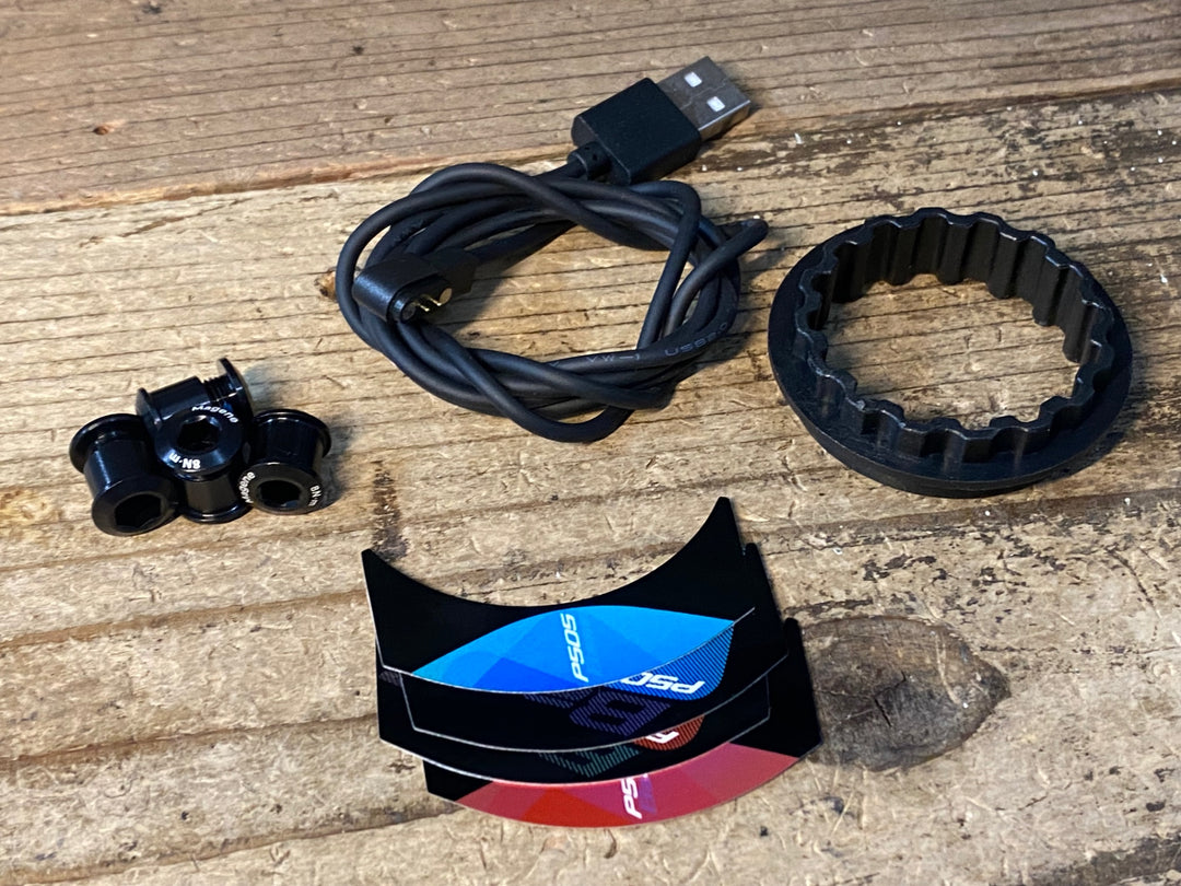 JQ115 マージーン MAGENE PES P505 クランク パワーメーター 165mm 接続確認済 チェーンリング SHIMANO FC-R8000 50/34T