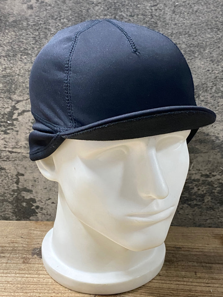 KI008 ラファ Rapha PRO TEAM WINTER HAT サイクルキャップ 黒 フリーサイズ 裏起毛