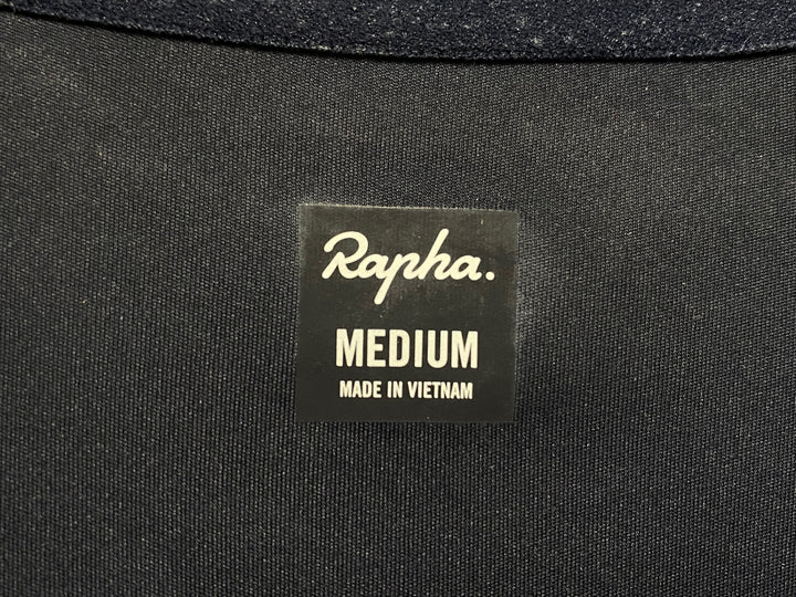 KC232 ラファ Rapha PRO TEAM TRAINING JERSEY 半袖 サイクルジャージ 紺 M ※ほつれあり,スレ大