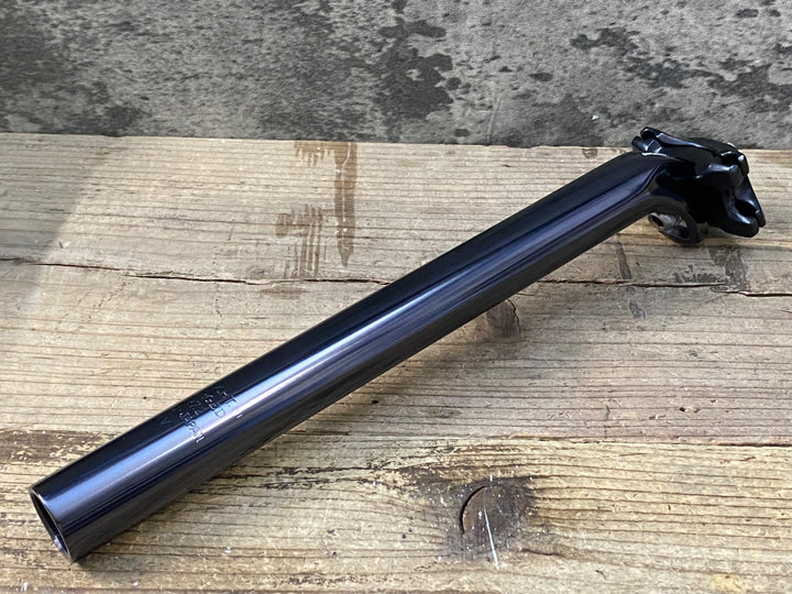 JV806 シムワークス ニットー 日東 SIM WORKS by NITTO BEATNIK アルミ シートポスト Φ27.2 300mm 黒