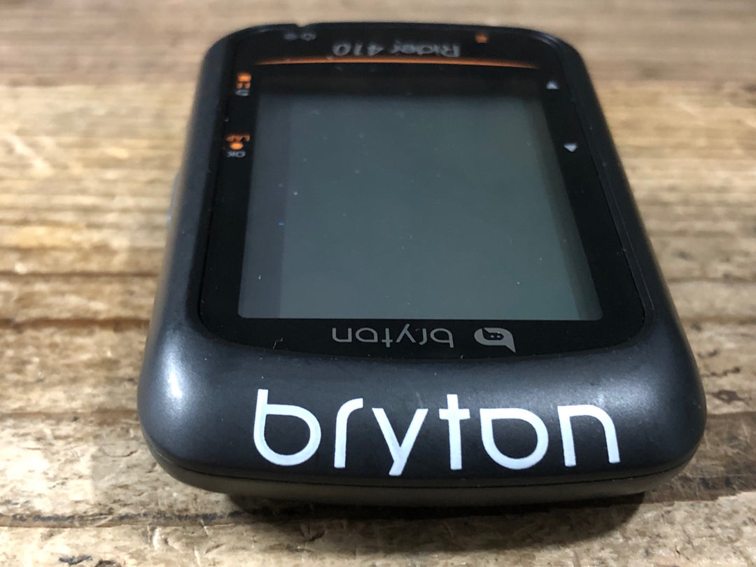KA034 ブライトン bryton Rider410 サイクルコンピューター 動作確認済み
