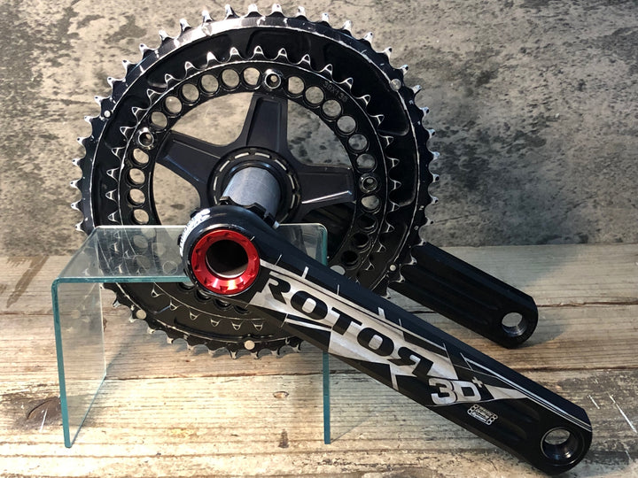 JS253 ROTOR 3D+ QRINGS アルミ クランク 172.5mm 50/39T 130BCD BB30